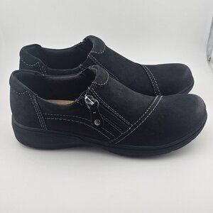 Clarks Women's Carleigh Ray Black Oxford Women's 7.5 NWOT